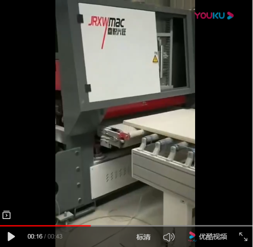 砂光機(jī)視頻-重型寬帶砂光機(jī)視頻-青島嘉銳大型砂光機(jī)可定制